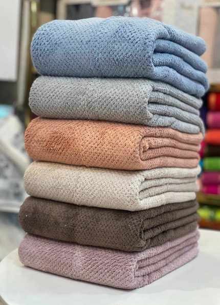 قیمت ارزان حوله دستی + فروش ویژه عمده حوله پولیشی سوزنی