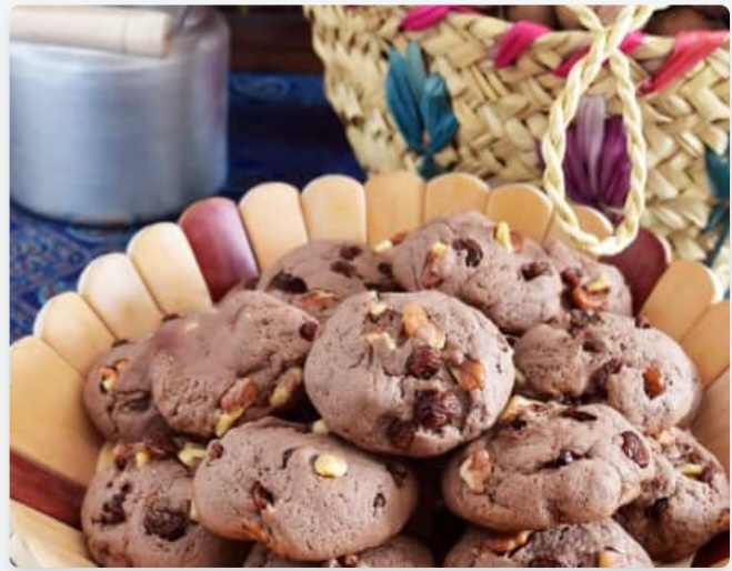 کوکی گردویی شکلاتی + قیمت مقرون به صرفه