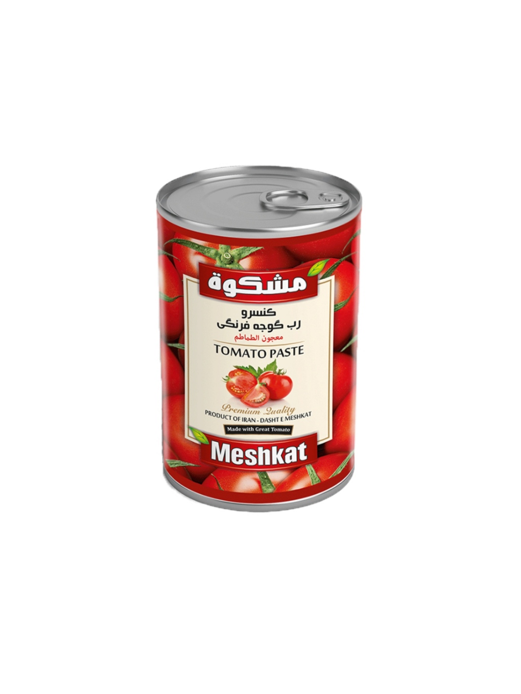 قیمت رب گوجه 500 گرمی مشکوت + پخش تولیدی عمده کارخانه