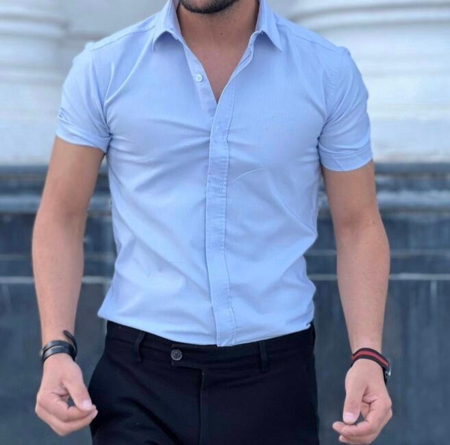 فروش عمده پیراهن مردانه ساتن کلاسیک با کیفیت بالا و رنگبندی کامل.