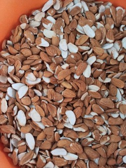 فروش ویژه بادام شکسته (لپه) + قیمت استثنایی