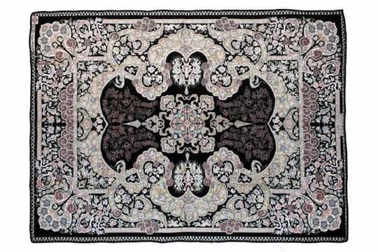 خرید عمده روفرشی مخمل طرح 508 کیا باف از کارخانه دیبافت