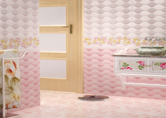 تصویر 3 از خرید سرامیک صورتی سرویس بهداشتی + قیمت فروش استثنایی