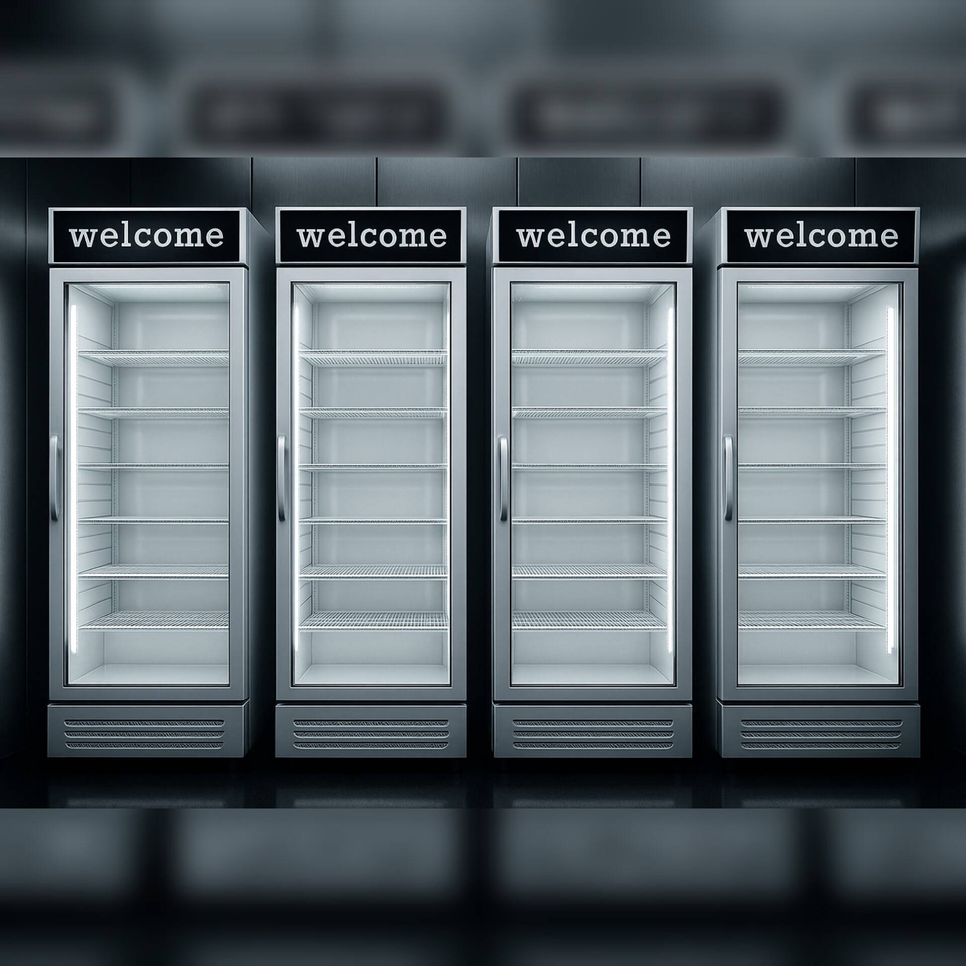 خرید و قیمت یخچال ویترینی ۶۰ سانتی + طبقات قابل تنظیم