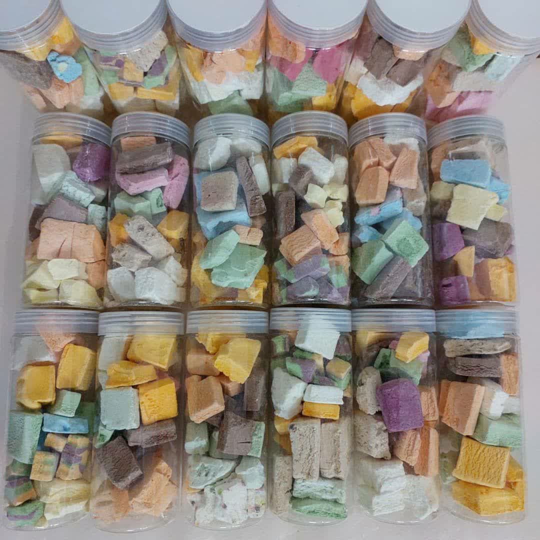 بستنی خشک دارای گواهی سیب سلامت