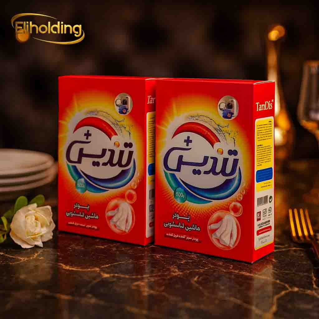 پودر لباسشویی تندیس دستی 500 گرمی+محصول صادراتی