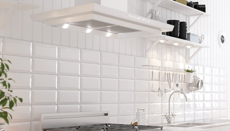 خرید و قیمت سرامیک بین کابینتی سفید + فروش عمده