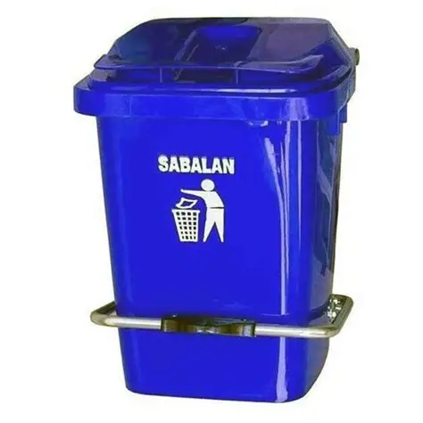 قیمت عمده سطل زباله 40 لیتری پدالی