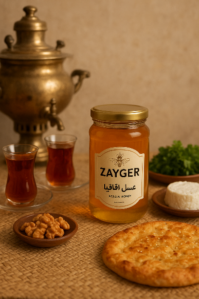 قیمت خرید عمده عسل اقاقیا زایگر + سود بالا