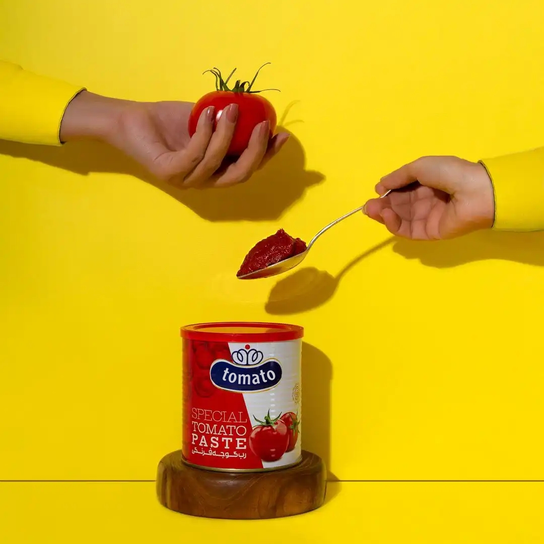 خرید رب گوجهفرنگی قوطی ۸۰۰ گرمی + بریکس ۲۷