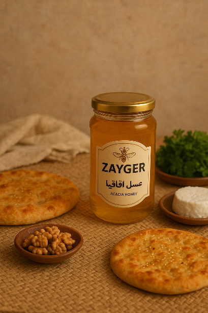 فروش ارزان عسل اقاقیا زایگر + قیمت رقابتی