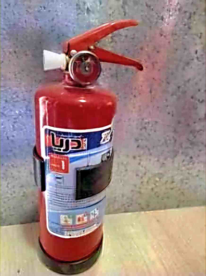 کپسول آتش نشانی ۱ کیلویی پودری خودرو