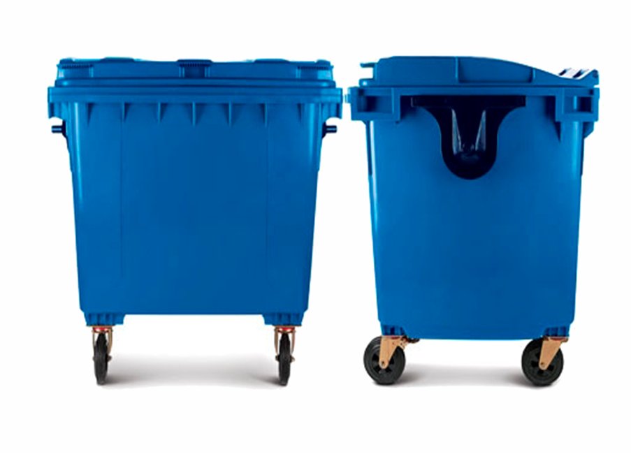 قیمت عمده سطل 660 لیتری پلاستیکی