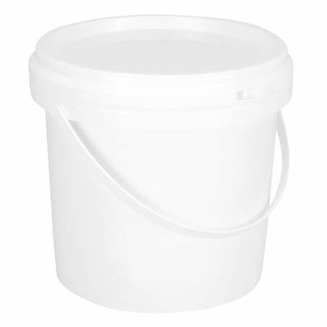 قیمت سطل 9 کیلویی پلاستیکی سفید + خرید عمده