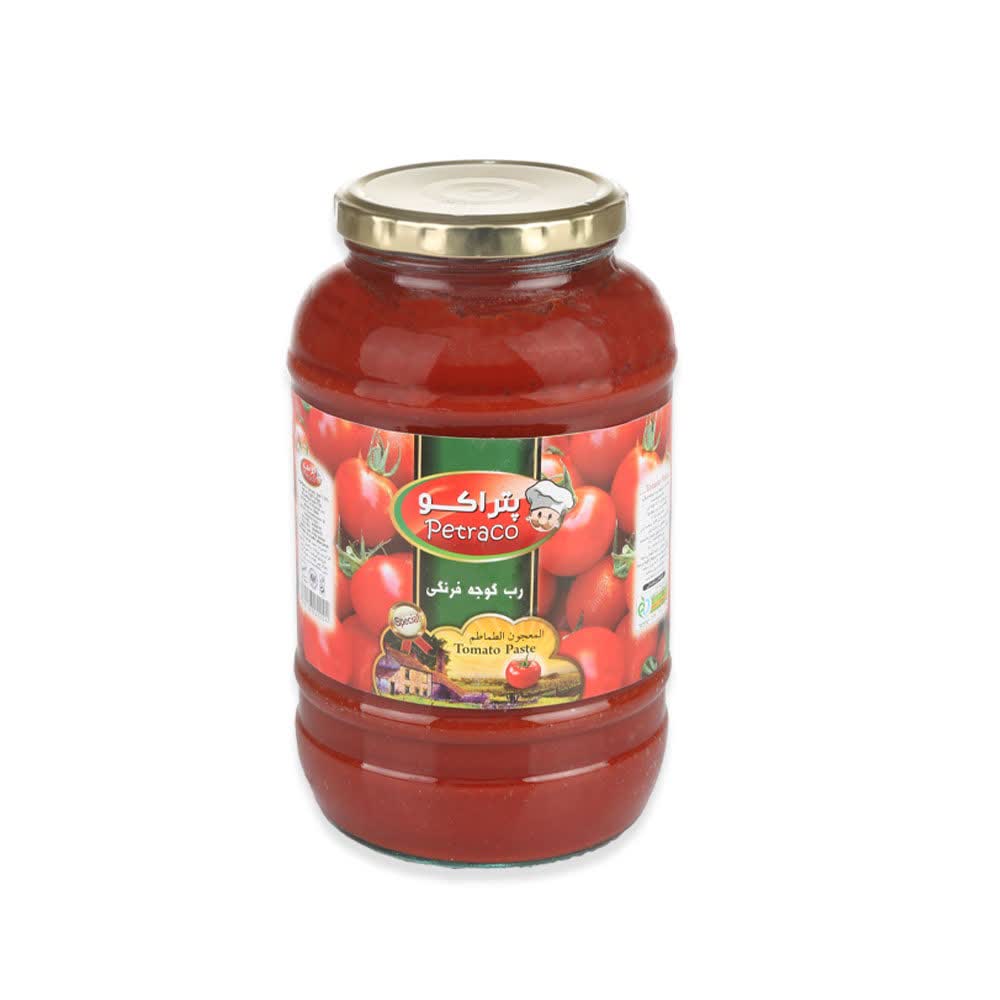 رب گوجه شیشه ای ۱۶۰۰ گرمی + خرید عمده
