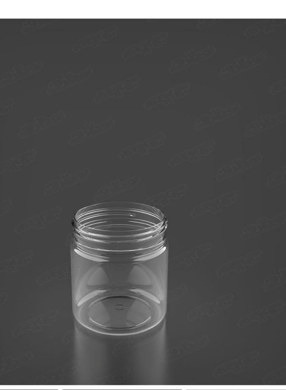 جار پلاستیکی شفاف