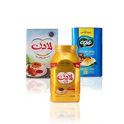 قیمت خرید عمده روغن نباتی حلب ۵ کیلویی + ارسال سراسری