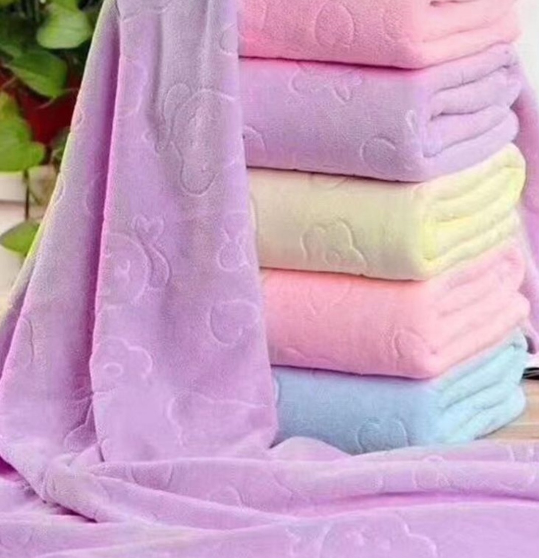 فروش عمده پارچه حوله ای عروسکی با طرح های متنوع