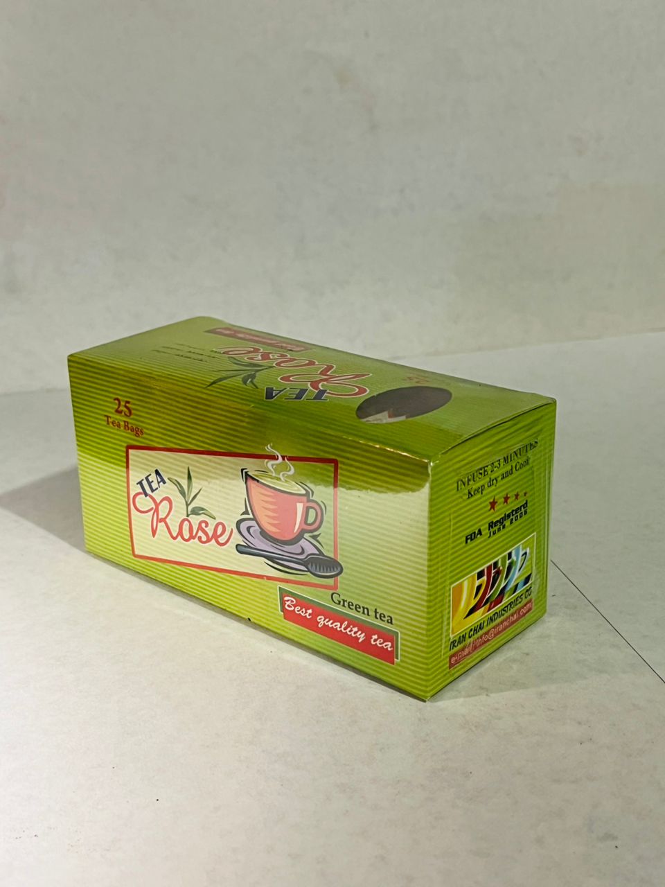 چای سبز تی رز