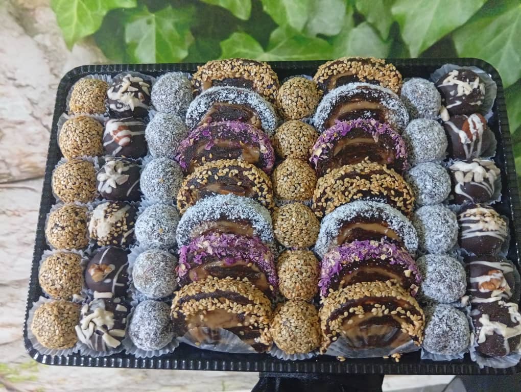 حلوای رولی مجلسی با خرما