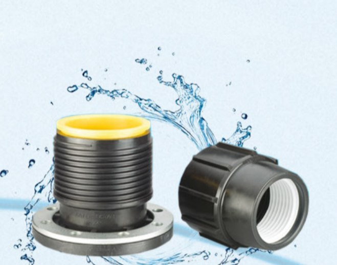 قیمت اتصال فلنج دار پیچی پلی اتیلن اینچ 5×125 آبرسانی + فروش عمده