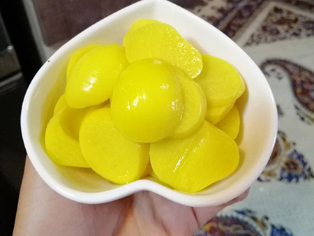 فروش عمده ترشی موسیر همدان