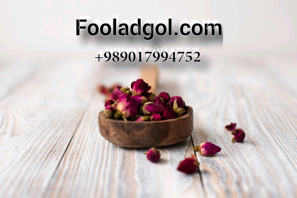 خرید عمده غنچه گل محمدی صادراتی سايه خشک با شرکت فولاد گل