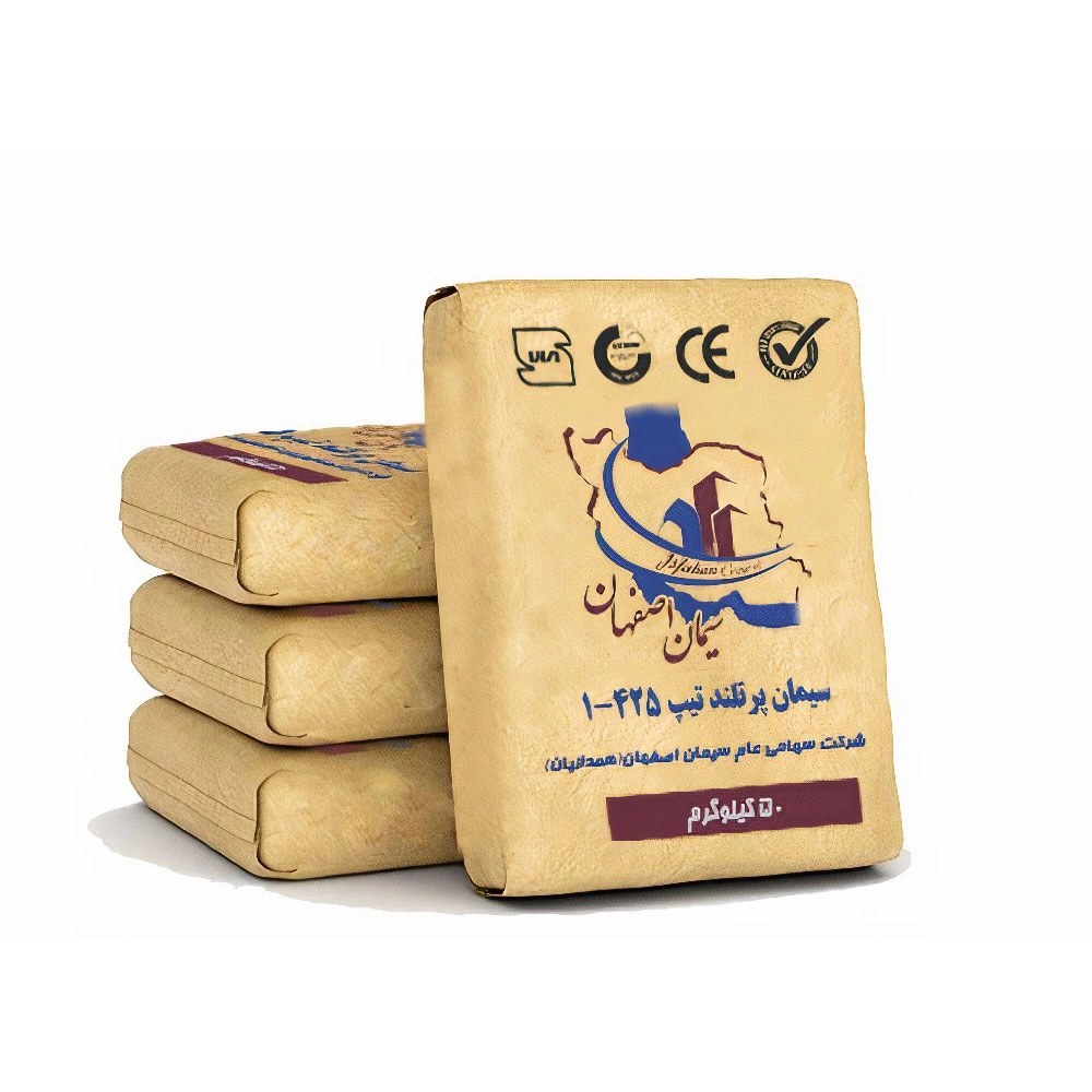 سیمان اصفهان درجه یک عمده  تیپ ۲