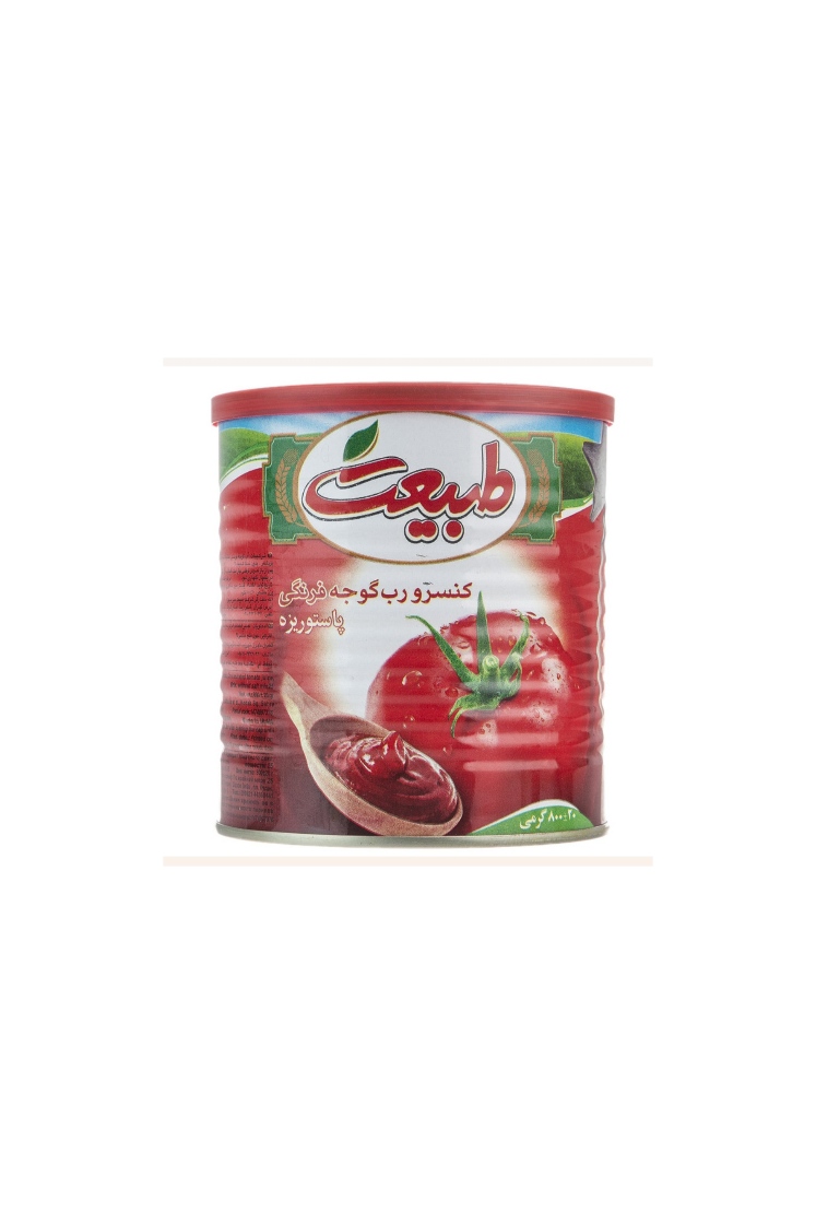 خرید رب گوجه 800 گرمی طبیعت + قیمت خوب