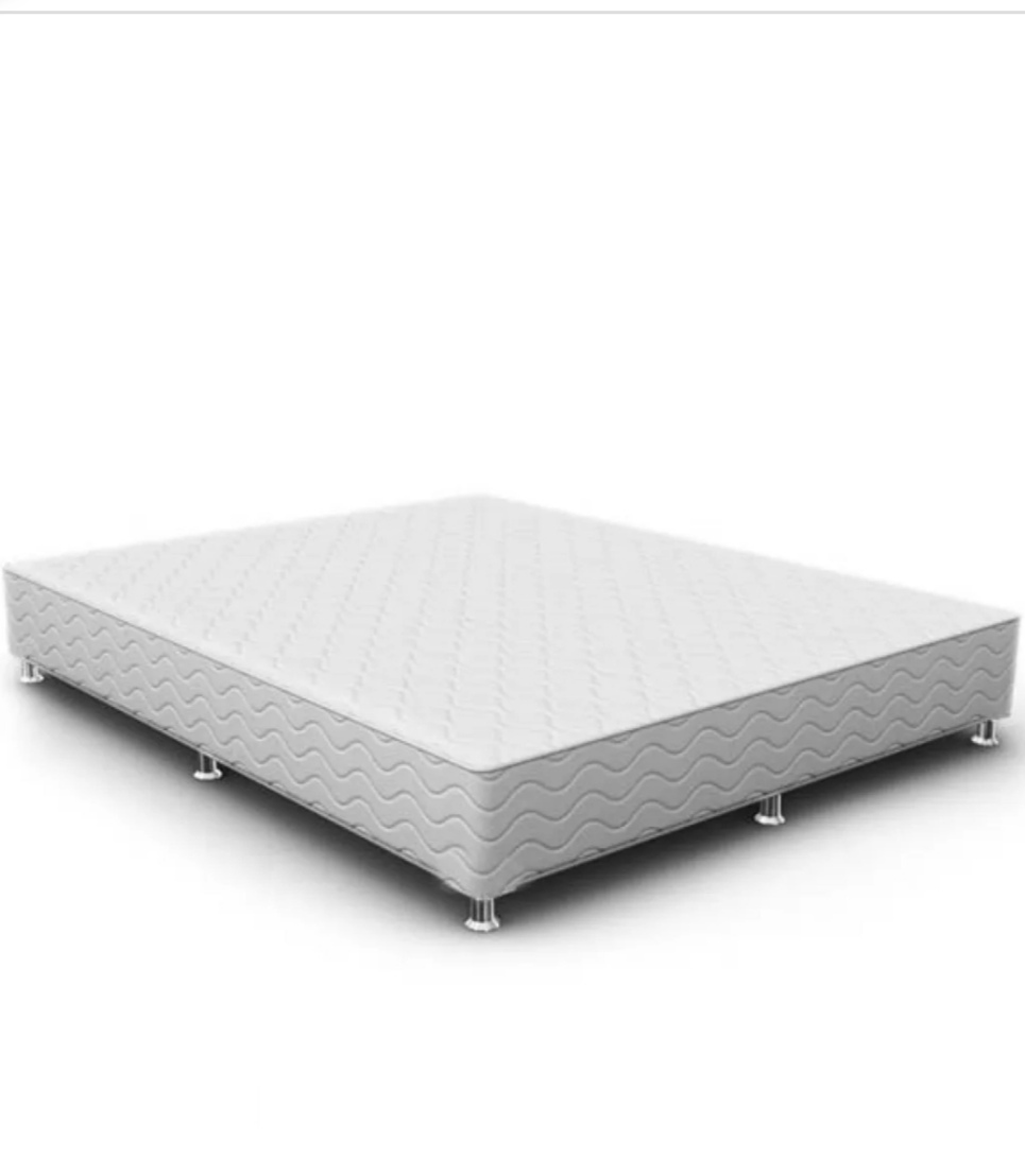خرید عمده و باکیفیت کف بازار باکس ساده با روکش پارچه رویال یک نفره