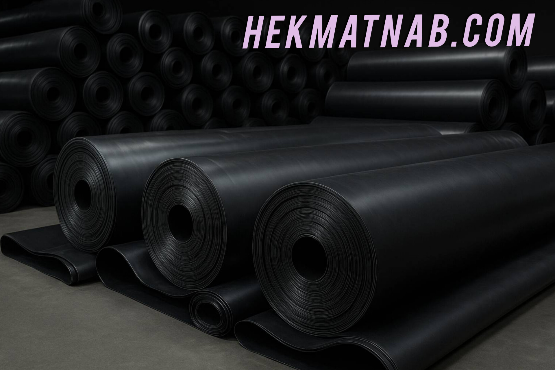 خرید ورق ژئوممبران ظریف مصور HDPE + قیمت ورق ژئوممبران کشاورزی