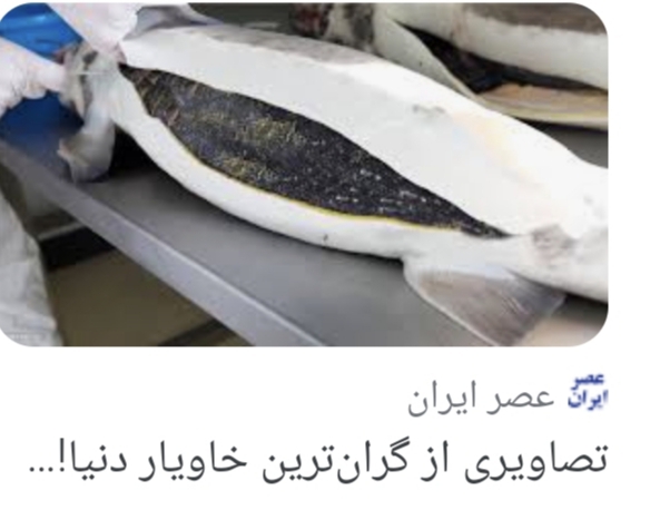 خاویار بلوگا الماس