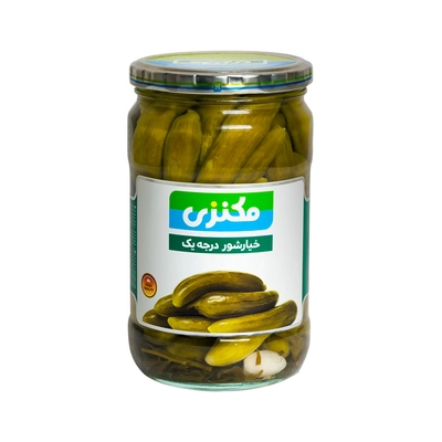 قیمت عمده فروشی خیارشور درجه یک مکنزی + ارسال سریع