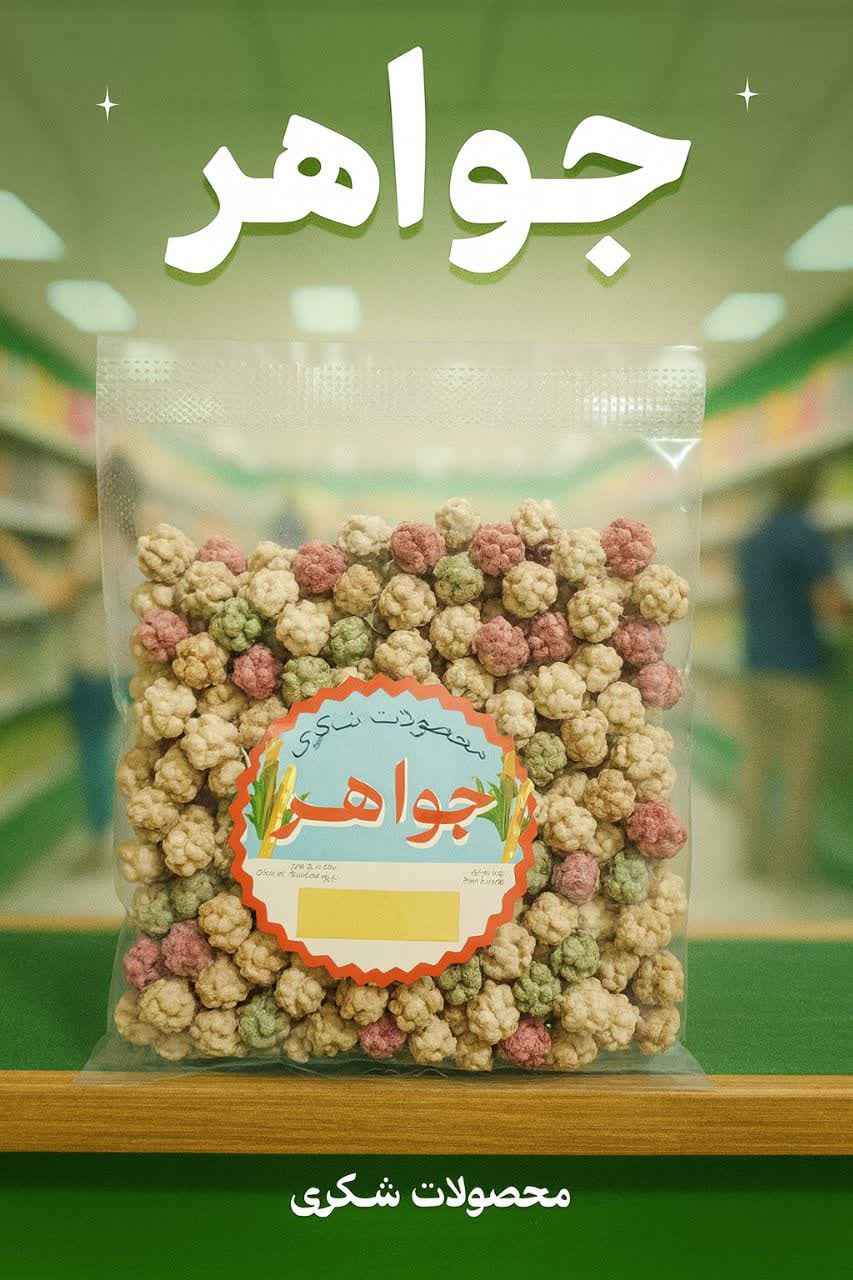 پخش عمده نقل طعم دار با شکر قهوه ای