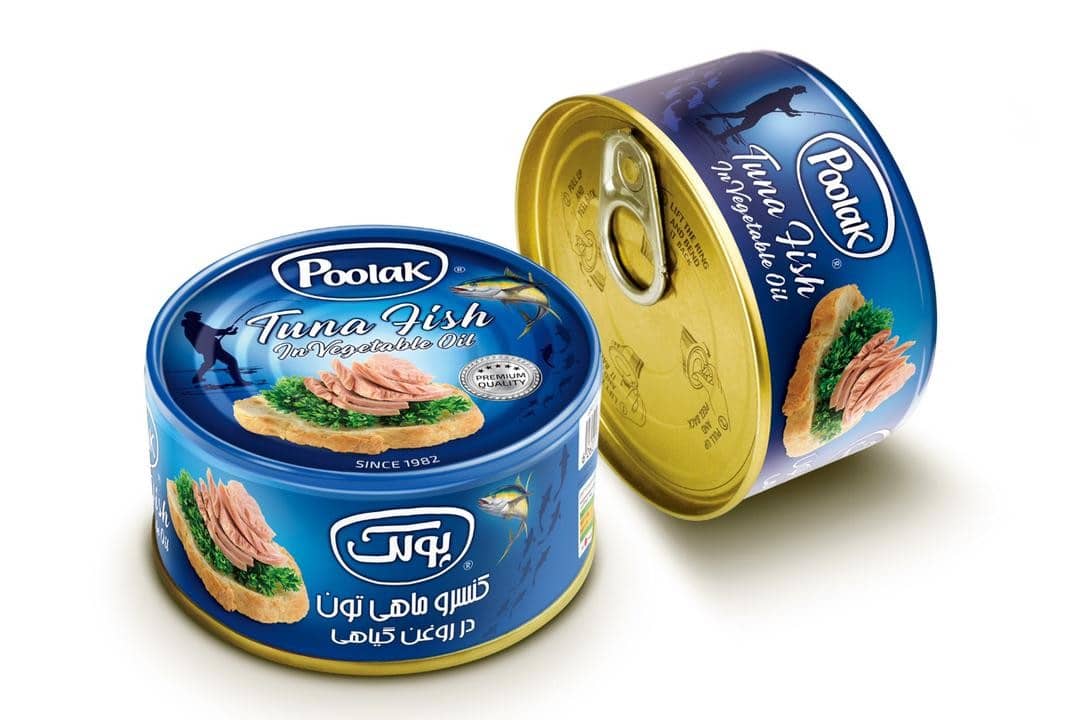 فروش + کنسرو ۱۸۰ گرمی ماهی تن در روغن