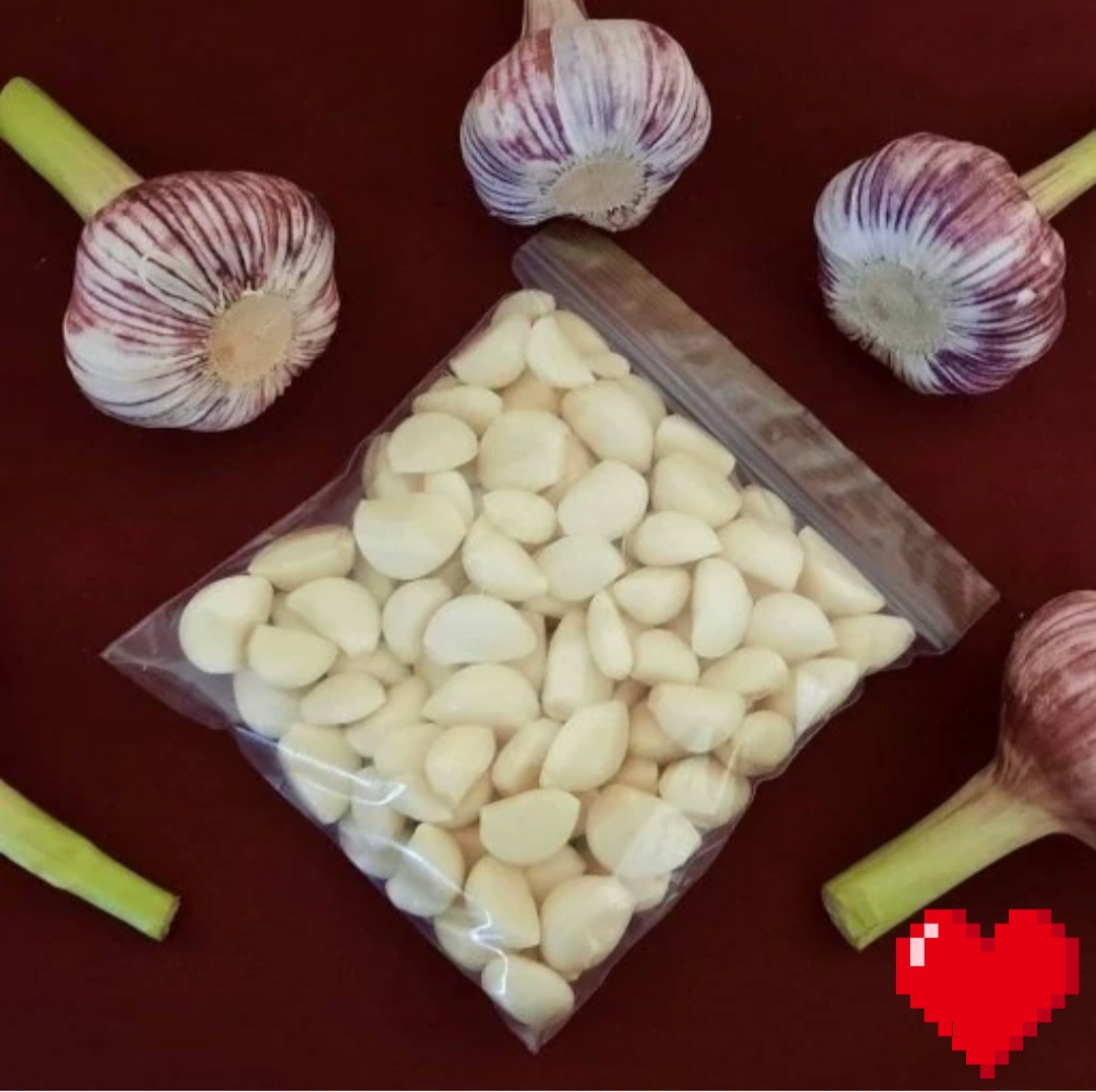 سیر منجمد ارگانیک و خوش طعم