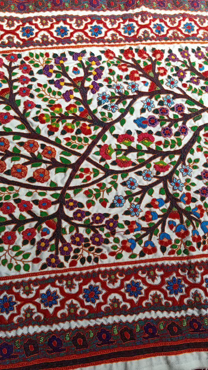 خرید روتختی پته پشمی با نخ گیاهی