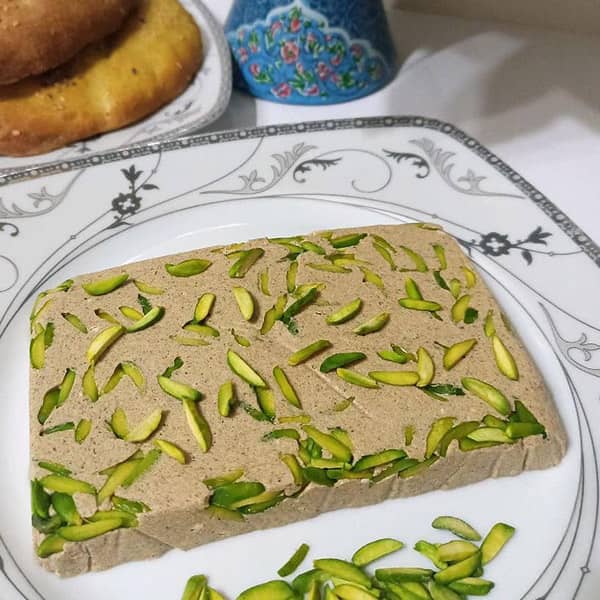 خرید حلوا شکری برشی پسته ای ۳ کیلوگرم + بهترین قیمت
