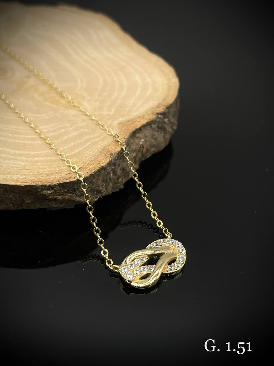 خرید پلاک و زنجیر نقره با آبکاری رادیوم طلایی