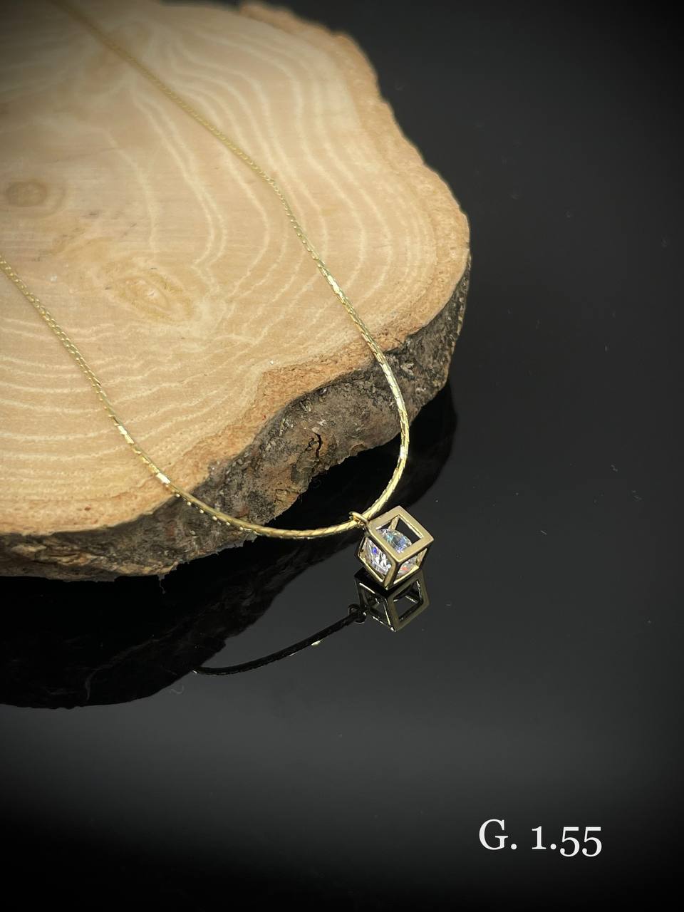 تصویر 5 از خرید پلاک و زنجیر نقره با آبکاری رادیوم طلایی