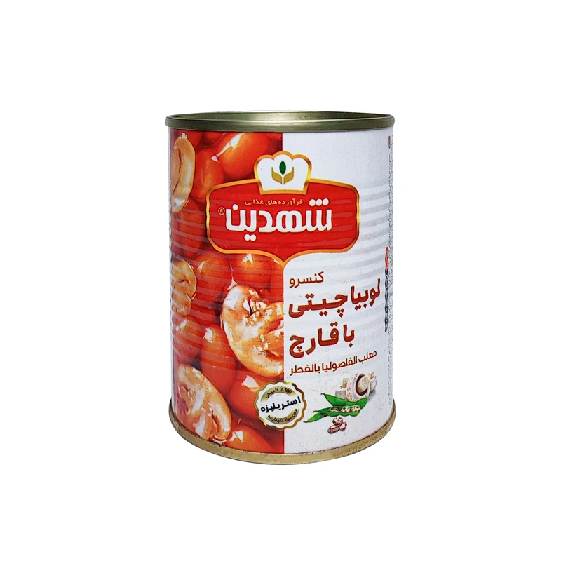 قیمت خرید کنسرو لوبیا و قارچ در قوطی کلیددار با فروش عمده