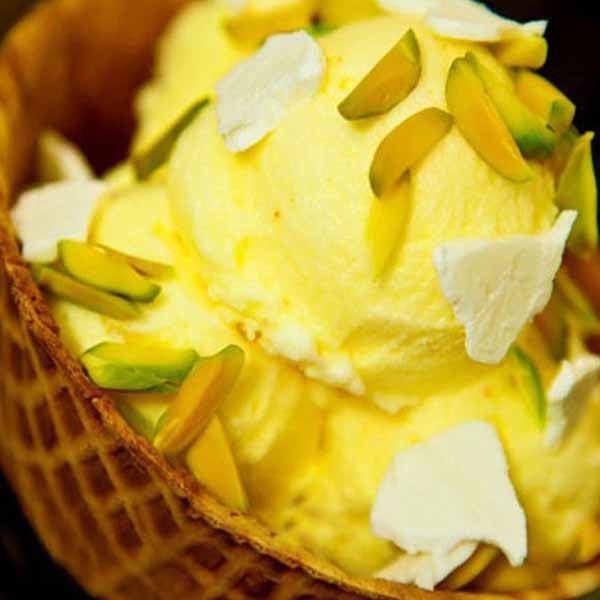 قیمت و فروش استابیلایزر بستنی سنتی زعفرانی + خرید بصرفه