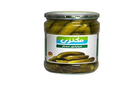 قیمت و نحوه سفارش + خیارشور ویژه مکنزی