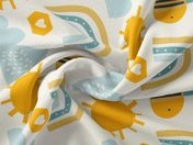 خرید اینترنتی ملحفه سیسمونی رنگین کمان با کیفیت + قیمت مناسب