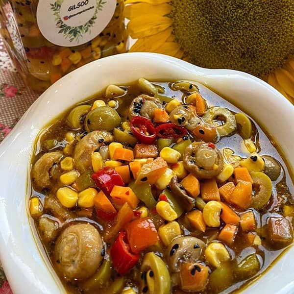 ترشی یونانی  خوشمزه + ۵ کیلوگرمی