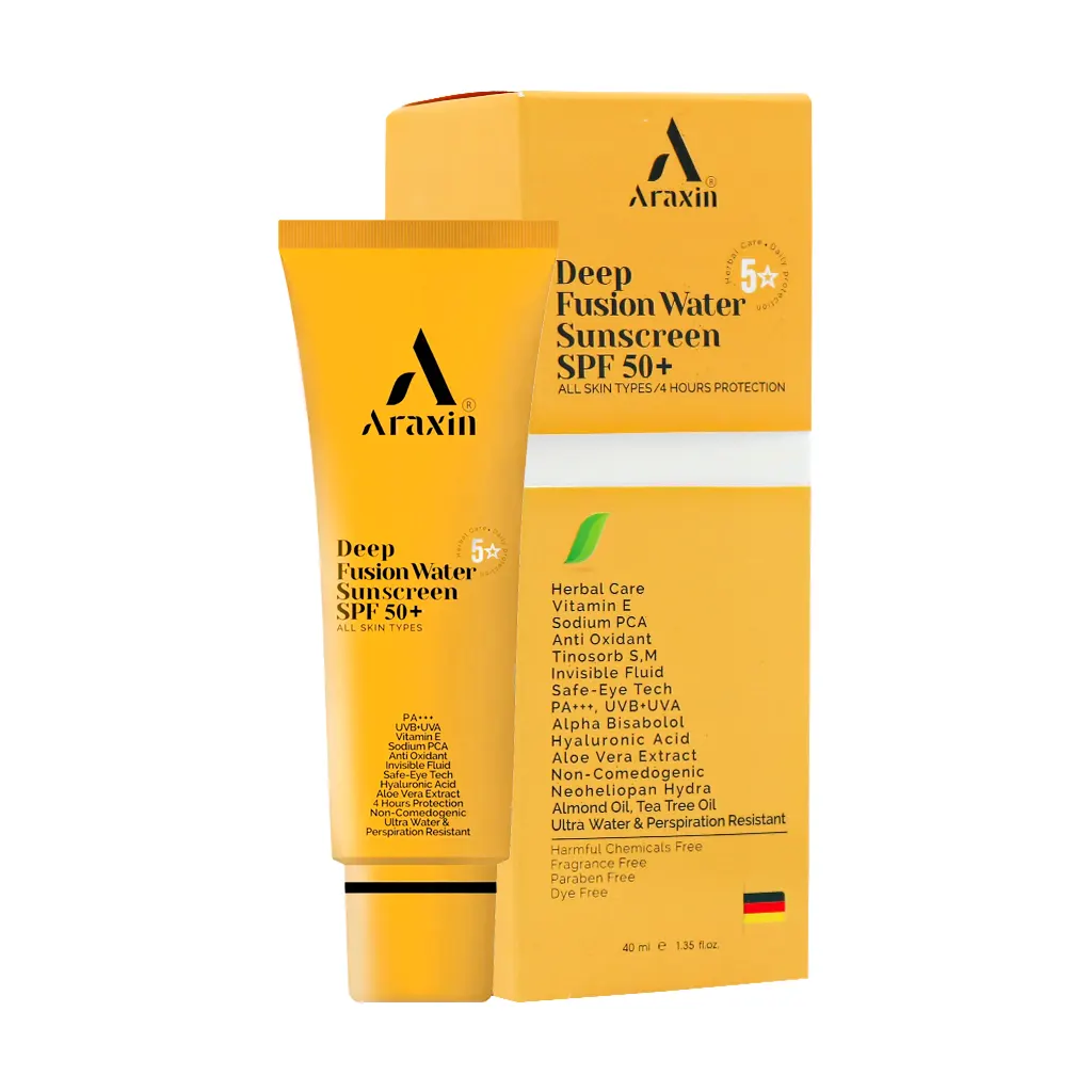 تصویر 1 از خرید عمده کرم ضد آفتاب آراکسین