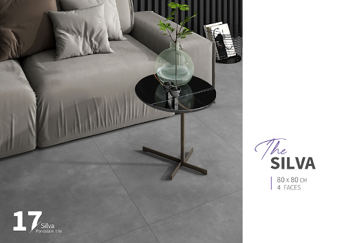 سرامیک پرسلان 80×80 مدل SILVA + قیمت