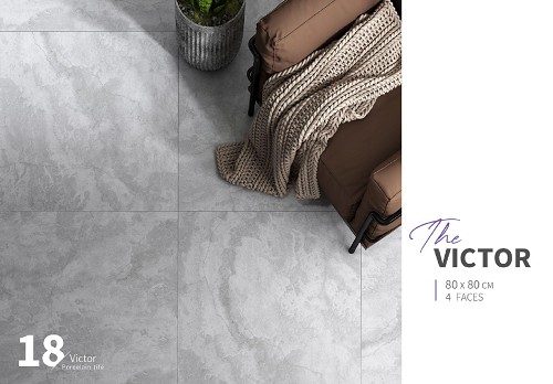 سرامیک پرسلان 80×80 مدل VICTOR + قیمت