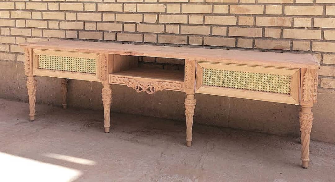 قیمت خرید میز تی وی تمام چوب