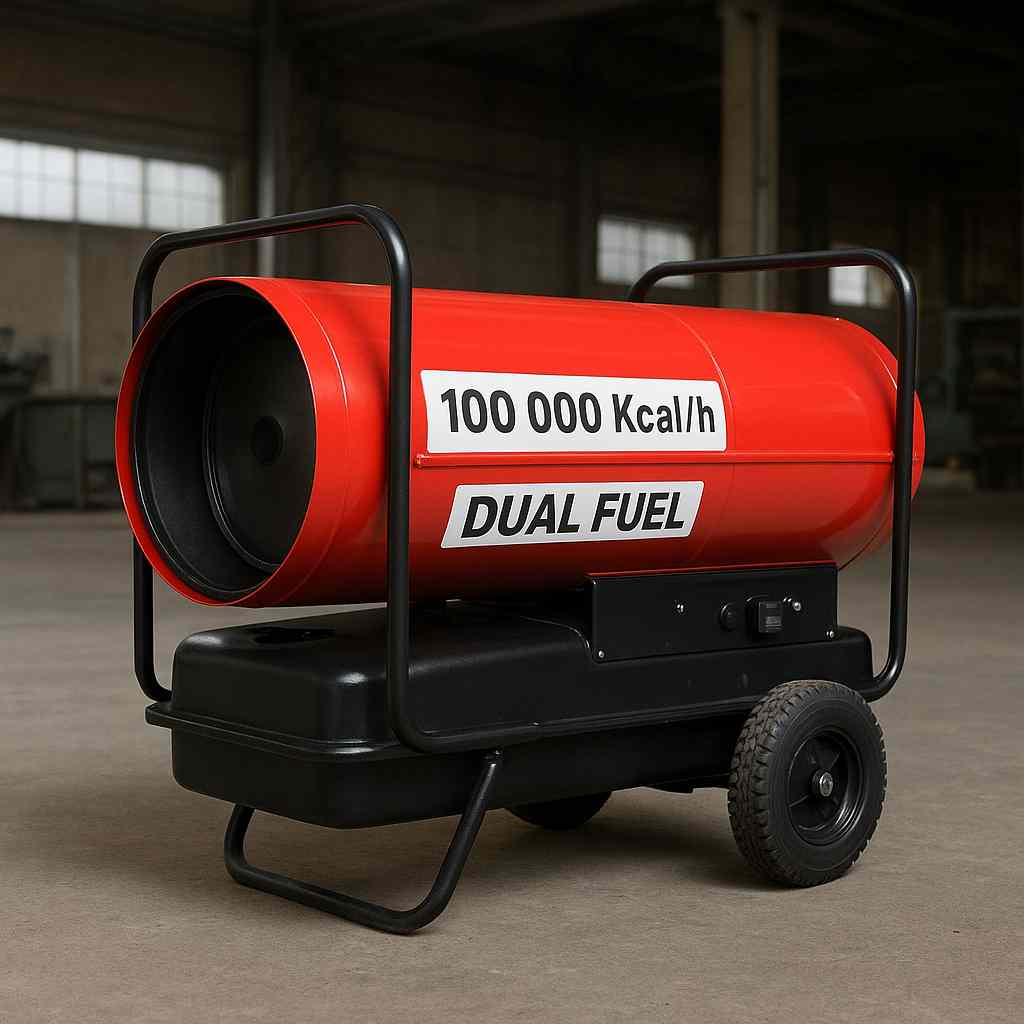 فروش جت هیتر 100 هزار کیلوکالری در ساعت گازوئیلی دو موتوره + قیمت خرید به صرفه